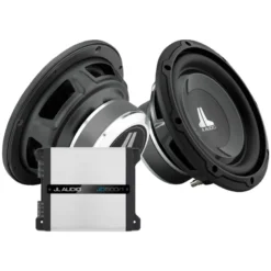 2-pack JL Audio 8W1v3-4 med JD500/1, 2x8 baspaket