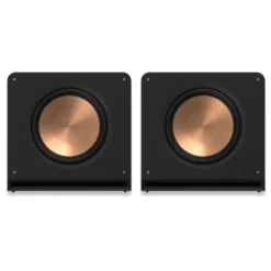 2-pack Klipsch RP-1600SW 16" aktiv subwoofer, svart