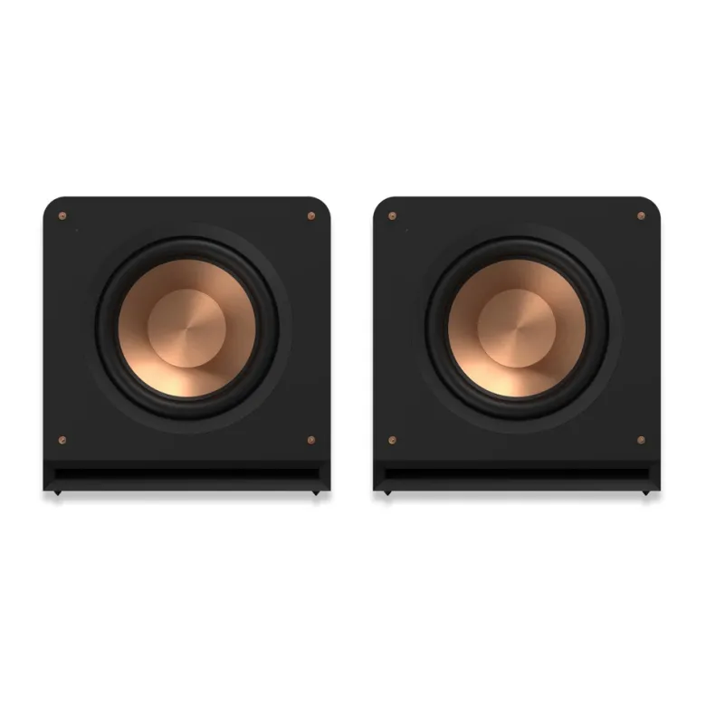 2-pack Klipsch RP-1400SW 14" aktiv subwoofer, svart