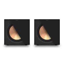 2-pack Klipsch R-121SW aktiv 12" subwoofer, svart