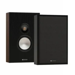 2-Pack Monitor Audio Bronze On-Wall 7G vägghögtalare, valnöt