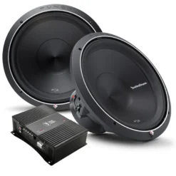 2-Pack Rockford Fosgate P2D415 & Bass Habit SPL ELITE 2000.1DF
