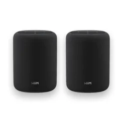2-pack WiiM Sound Lite smart högtalare, svart