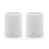 2-pack WiiM Sound Lite smart högtalare, vit