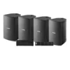 4-pack Yamaha NS-AW294 med Tangent Ampster BT III och högtalarväxel, utomhuspaket