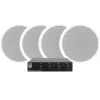 2 par DLS IC611, 6.5” inbyggnadshögtalare & System One SC4B