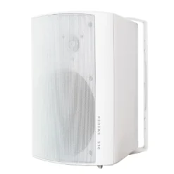 2 par DLS MB6i i vitt med Fosi Audio BT20 Max, multiroompaket