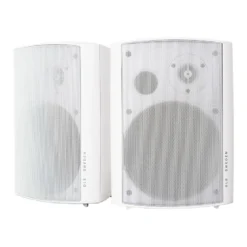 2 par DLS MB6i i vitt med Fosi Audio BT20 Max, multiroompaket