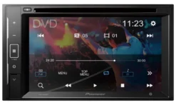 Pioneer AVH-A240BT, bilstereo med Bluetooth, DVD och 3 par lågnivå
