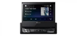Pioneer AVH-A7100BT, bilstereo med CD/DVD och 7-tums utfällbar touchskärm, returexemplar