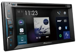 Pioneer AVH-A3200DAB, bilstereo med CD-spelare, DAB+ och Bluetooth