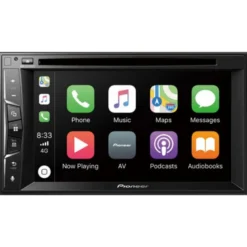 Pioneer AVH-Z2200BT, bilstereo med CarPlay, 6,2” skärm och 3 par lågnivå