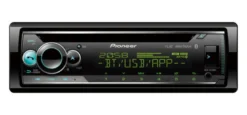 Pioneer DEH-S520BT, bilstereo med Bluetooth och 3x lågnivå