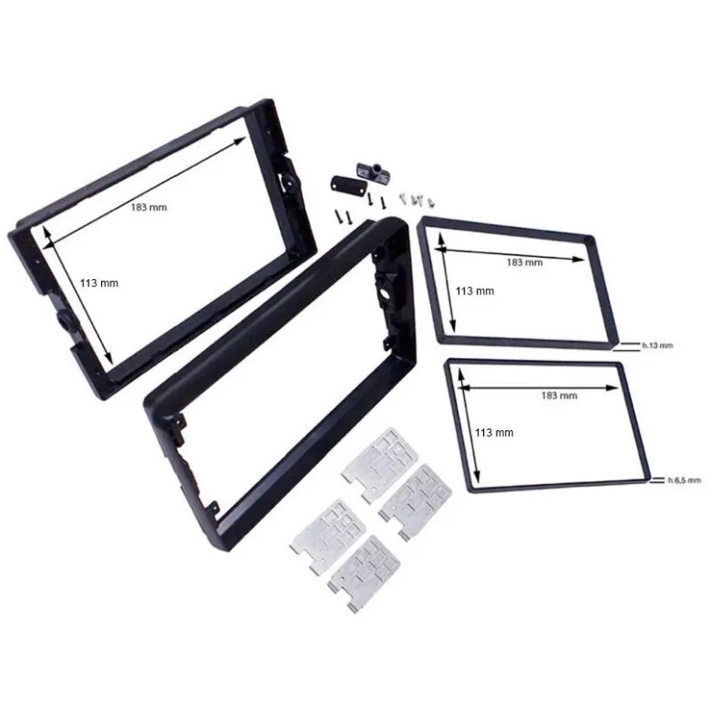 Pioneer 2-DIN till 9-tum adapter, för SPH-PF97BT