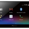Pioneer DMH-A340 DAB, bilstereo med 6.8" skärm, Bluetooth, DAB+ och 3 par lågnivå