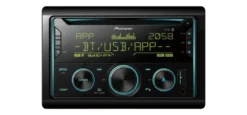 Pioneer FH-S720BT, bilstereo med bluetooth, CD och 3 par lågnivå