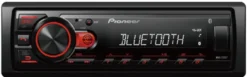 Pioneer MVH-230BT & GAS MAD X1-högtalare, bilstereopaket