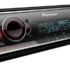 Pioneer MVH-S520BT, bilstereo med Bluetooth, USB/AUX och 3 par lågnivå