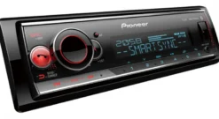 Pioneer MVH-S520BT, bilstereo med Bluetooth, USB/AUX och 3 par lågnivå