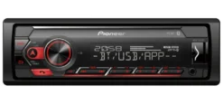 Pioneer MVH-S420BT, bilstereo med Bluetooth, AUX och USB