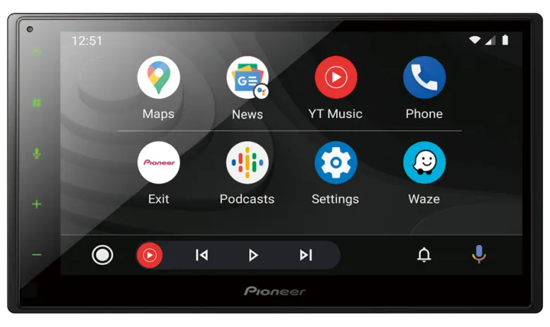Pioneer SPH-DA160DAB, bilstereo med CarPlay, DAB+ och Bluetooth