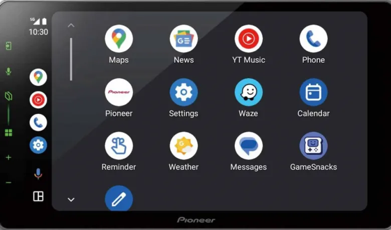 Pioneer SPH-DA97DAB-UNI2, 9-tums bilstereo med trådlös CarPlay/Android Auto