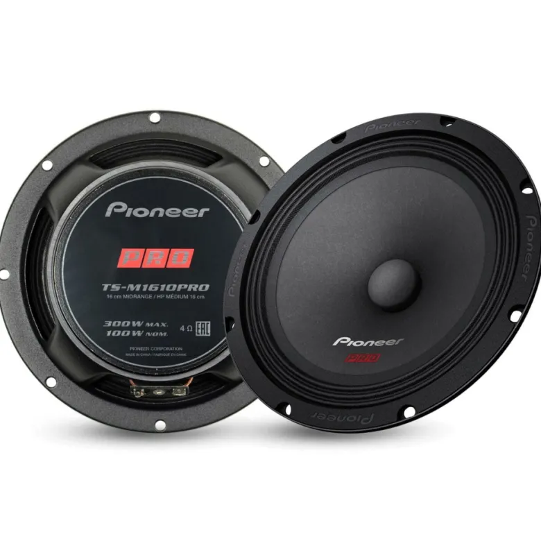 Pioneer TS-M1610PRO, 6.5 tums midbas, par