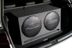 Pioneer TS-WX1220AH, aktiv portad 2x12 tums baslåda 600W RMS
