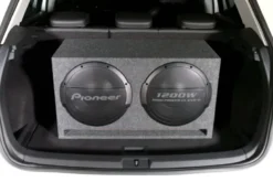 Pioneer TS-WX1220AH, aktiv portad 2x12 tums baslåda 600W RMS