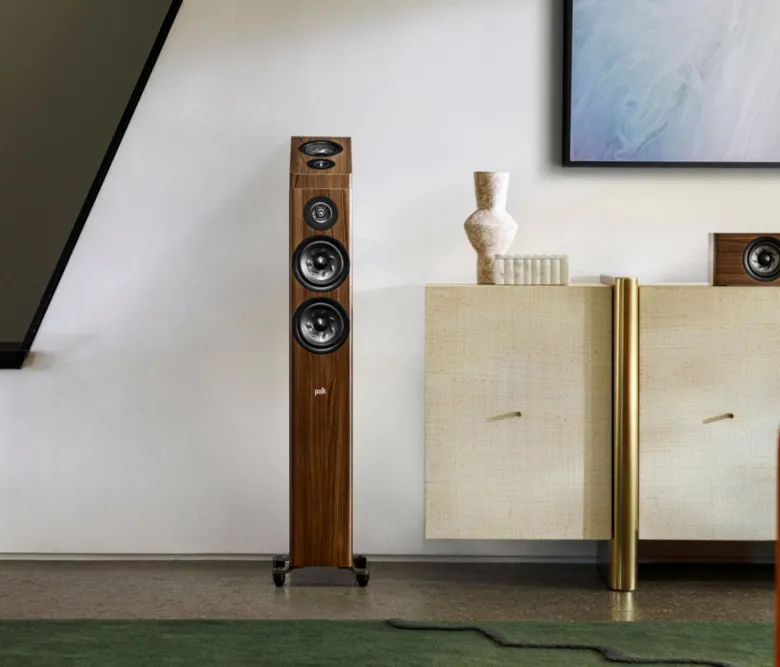 Polk Audio Reserve R500 golvhögtalare, valnöt par