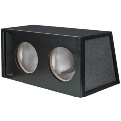Portad 2x12 tums Comp-låda med 2st GAS MAX S2-12D1