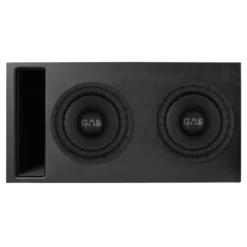 Portad 2x12 tums Comp-låda med 2st GAS MAX S2-12D2