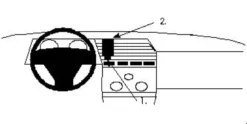 ProClip Monteringsbygel Alfa Romeo 164 89-90, Centrerad