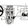 ProClip Monteringsbygel Alfa Romeo 156 98-01, Vinklad, låg