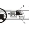 ProClip Monteringsbygel Chevrolet Silverado/Surburban/Tahoe/Pickup 95-99, Centrerad
