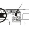 ProClip Monteringsbygel Fiat Ducato 95-01, Centrerad