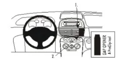 ProClip Monteringsbygel Fiat Punto 04-07, Vinklad