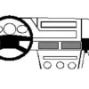 ProClip Monteringsbygel Fiat Tipo 89-91, Vinklad