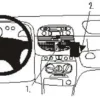 ProClip Monteringsbygel Fiat Punto 00-03, Vinklad
