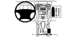 ProClip Monteringsbygel Kia Sorento 08-09, Konsol