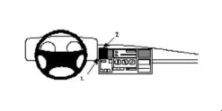 ProClip Monteringsbygel Landrover Discovery 94-04, Centrerad