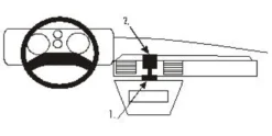 ProClip Monteringsbygel Landrover Discovery 90-93, Centrerad