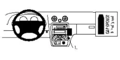 Proclip Monteringsbygel Mazda Miata/MX-5 98-05