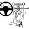 ProClip Monteringsbygel Mazda 2 10-13, Konsol