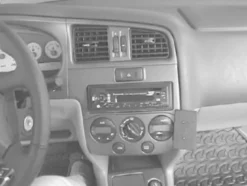 ProClip Monteringsbygel Nissan Primera 00-01, Vinklad