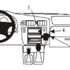 ProClip Monteringsbygel Nissan Patrol 98-10, Vinklad