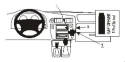 ProClip Monteringsbygel Nissan Patrol 98-10, Vinklad