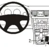 ProClip Monteringsbygel Opel Vectra 06-10, Konsol