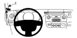 ProClip Monteringsbygel Renault Master 11-15, Centrerad