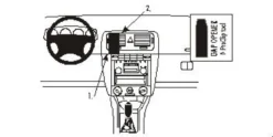 ProClip Monteringsbygel Skoda Fabia 00-07, Centrerad
